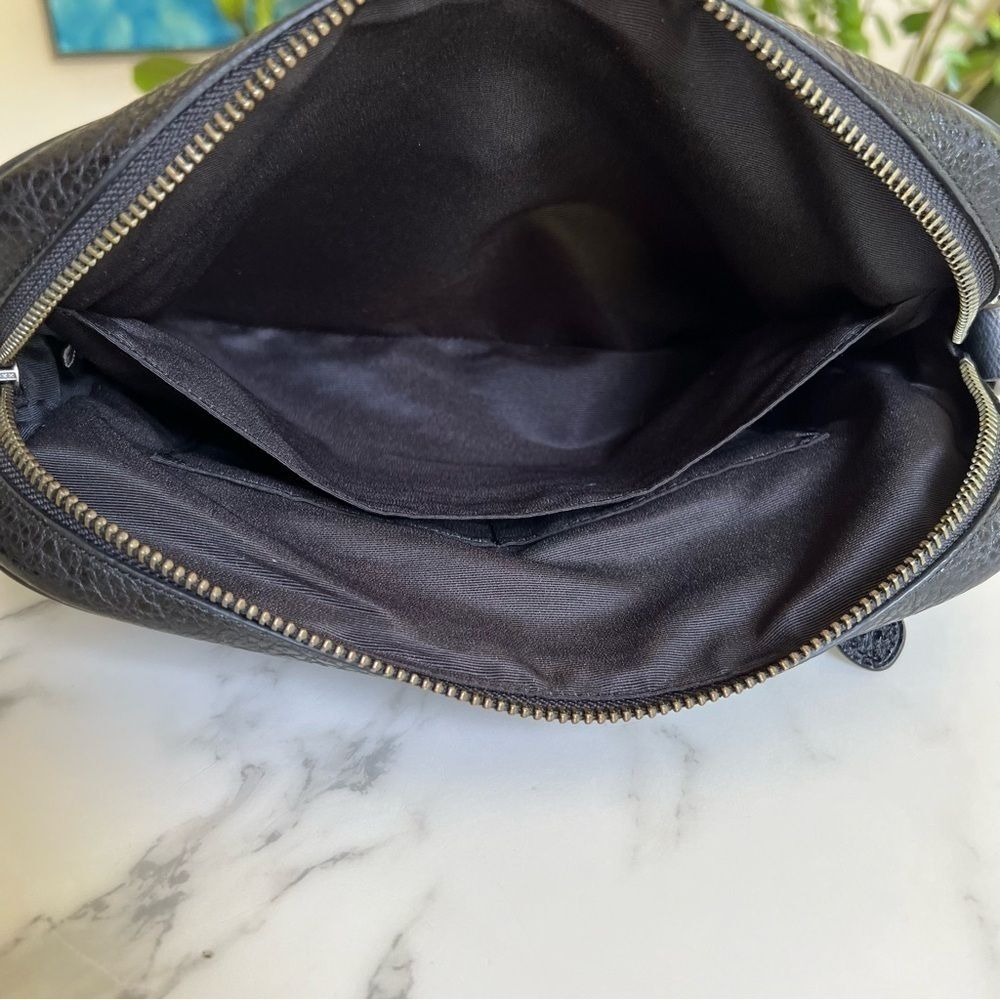 COACH CHARLES CAMERA BAG WITH CAMO PRINT F29052 Dusk Blue Black Multi Crossbody - Picture 12 of 16